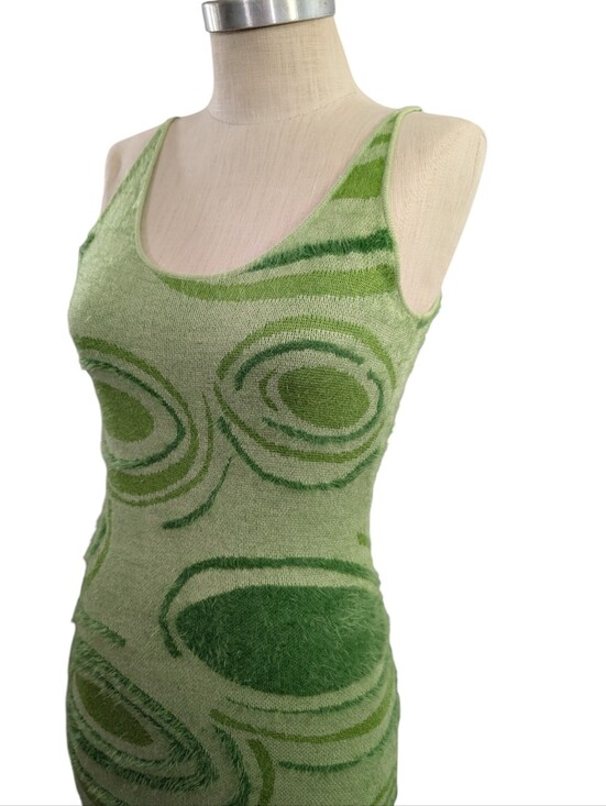 House of Sunny Dresses & Skirts - House of Sunny Hockney Dress in Lily Pad Green - Size US 8 / UK 12